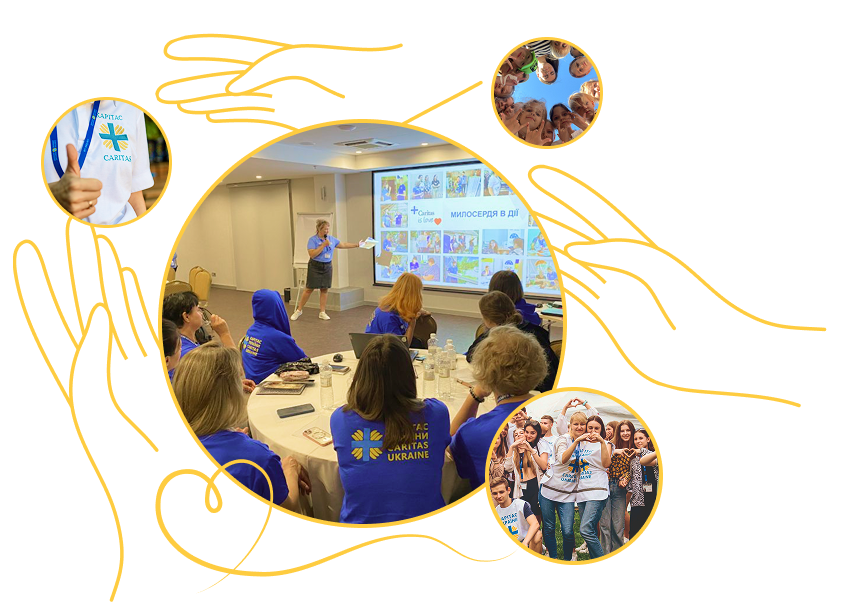 Карітас України підтримує гідне і безпечне робоче середовище, вільне від зловживань, експлуатації, домагань, торгівлі людьми, корупції та шахрайства